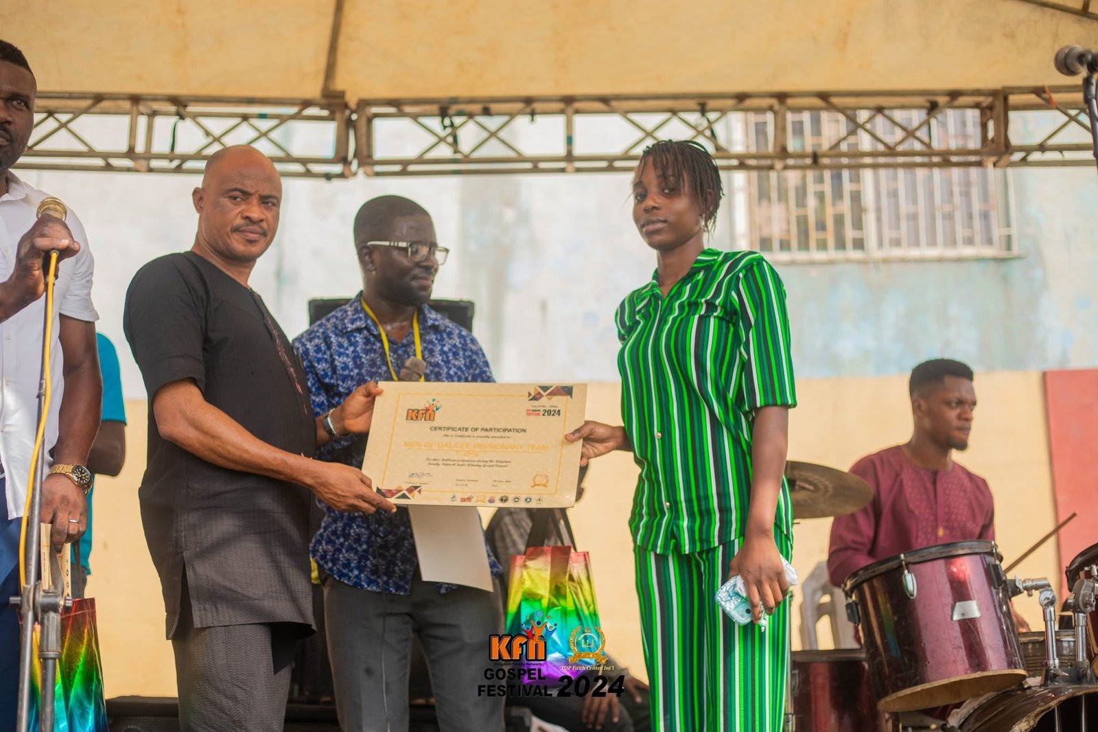 KFN 2024 Receiving Certificate of Participation