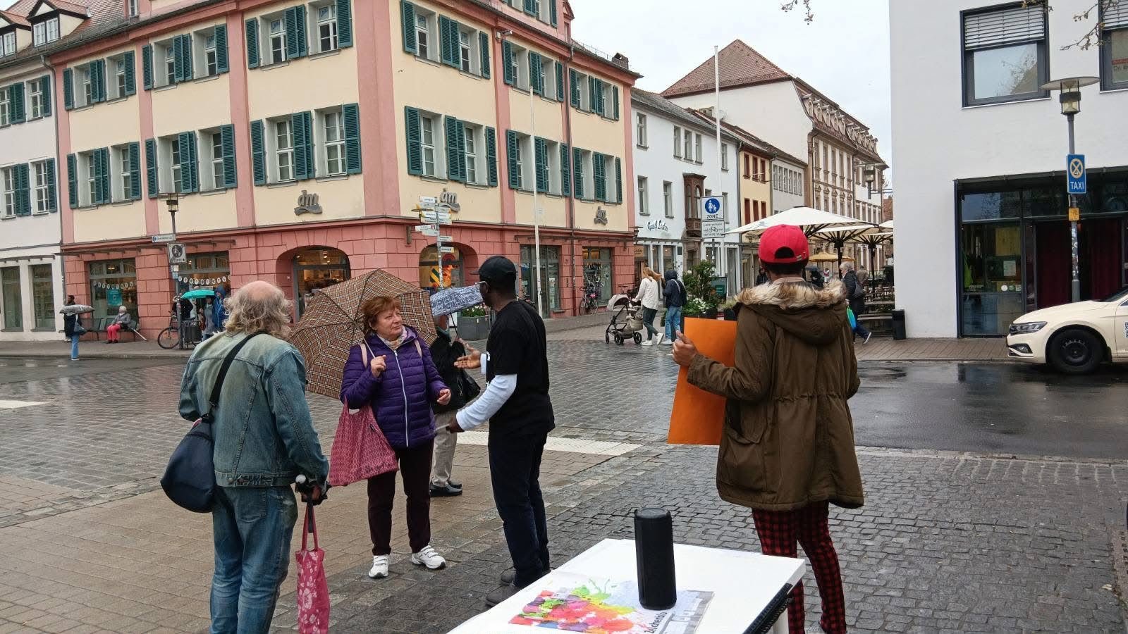 Streets Evangelism — New Believers Receiving Christ